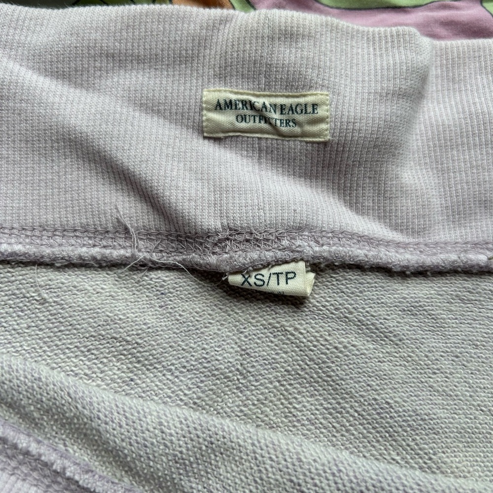 American Eagle Outiftters loungewear mini skirt, adjustable waist, size xs - Picture 3 of 5